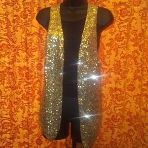 H&M Sequined Vest